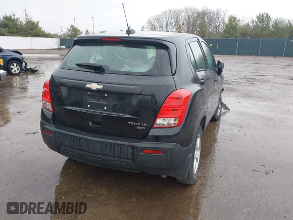 2016 Chevrolet Trax LS z VIN KL7CJNSB0GB655454, wystawiony jako IAAI lot #41997905 z przebiegiem 106 220 mil mil oraz . Historia ofert i sprzedaży dostępna na DreamBid. Obrazek 4.