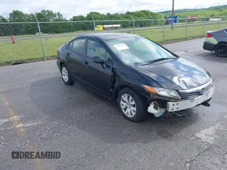 2012 Honda Civic LX z VIN 2HGFB2F59CH325508, wystawiony jako IAAI lot #42309264 z przebiegiem 115 530 mil mil oraz . Historia ofert i sprzedaży dostępna na DreamBid. Obrazek 1.