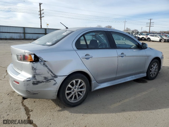 2014 Mitsubishi Lancer ES with VIN JA32U2FU1EU001773, listed as a Copart auction lot 88438185 with 206,544 mi miles and Salvage Title. Bid and sale history available at carsss.com. Image 3.