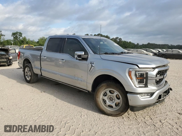 2023 Ford F-150 XL with VIN 1FTFW1E87PFA19620, listed as a Copart auction lot 53586275 with 59,803 mi miles and Salvage Title. Bid and sale history available at carsss.com. Image 4.
