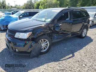 2017 Dodge Journey SXT z VIN 3C4PDCBBXHT501480, wystawiony jako Copart lot #53232285 z przebiegiem 114 360 mil mil oraz Szkoda całkowita • Salvage title. Historia ofert i sprzedaży dostępna na DreamBid. Obrazek 1.