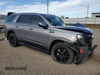 2022 GMC Yukon SLE with VIN 1GKS2AKD2NR120060, listed as a Copart auction lot 71966164 with 60,556 mi miles and Salvage Title. Bid and sale history available at carsss.com. Image 4.