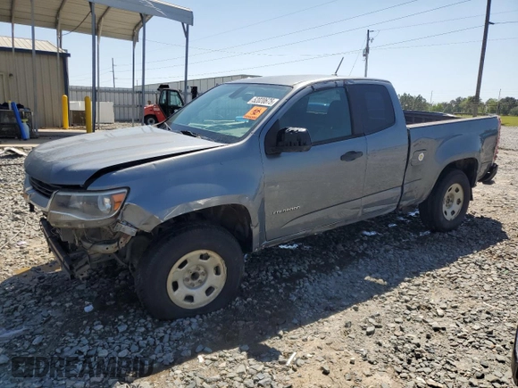 2018 Chevrolet Colorado 2WD Work Truck with VIN 1GCHSBEA6J1302253, listed as a Copart auction lot 52020675 with Not Provided miles and Salvage Title. Bid and sale history available at carsss.com. Image 1.