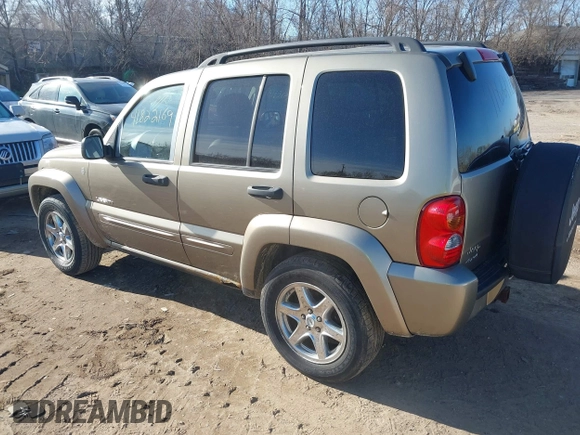 2004 Jeep Liberty Limited with VIN 1J4GL58K14W241524, listed as a IAAI auction lot 41822169 with 136,090 mi miles. Bid and sale history available at carsss.com. Image 3.