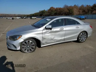 2018 Mercedes-Benz CLA 250 with VIN WDDSJ4EB5JN518140, listed as a Copart auction lot 76279083 with 55,652 mi miles and . Bid and sale history available at DreamBid. Image 1.