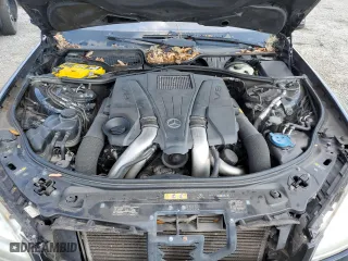 2012 Mercedes-Benz S-Class S 550 with VIN WDDNG7DB7CA430571, listed as a Copart auction lot 44292605 with 134,605 mi miles and Salvage Title. Bid and sale history available at carsss.com. Image 11.