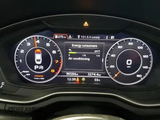 2019 Audi A5 Sportback Premium Plus with VIN WAUBNCF5XKA030616, listed as a Copart auction lot 46519295 with 96,584 mi miles and Salvage Title. Bid and sale history available at carsss.com. Image 9.