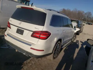 2019 Mercedes-Benz GLS with VIN 4JGDF6EE1KB237526, listed as a Copart auction lot 40089223 with 47,541 mi miles. Bid and sale history available at carsss.com. Image 3.