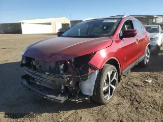 2021 Nissan Rogue Sport SL with VIN JN1BJ1CW8MW422745, listed as a Copart auction lot 86637624 with 22,128 mi miles and Salvage Title. Bid and sale history available at carsss.com. Image 1.