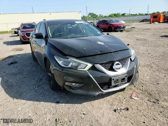 2017 Nissan Maxima SR with VIN 1N4AA6AP5HC453448, listed as a Copart auction lot 52346845 with 195,457 mi miles and Salvage Title. Bid and sale history available at carsss.com. Image 11.