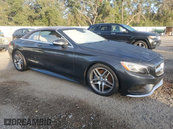 2017 Mercedes-Benz S 550 with VIN WDDXK8CB7HA021931, listed as a Copart auction lot 79765014 with Not Provided miles and Salvage Title. Bid and sale history available at DreamBid. Image 4.