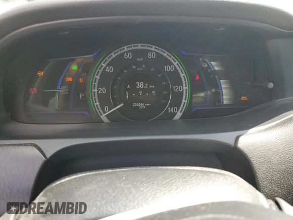2014 Honda Accord Touring z VIN 1HGCR6F73EA006677, wystawiony jako Copart lot #54866235 z przebiegiem 226 846 mil mil oraz Szkoda całkowita • Salvage title. Historia ofert i sprzedaży dostępna na DreamBid. Obrazek 9.