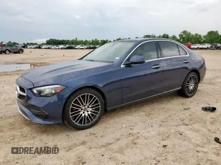 2024 Mercedes-Benz C 300 with VIN W1KAF4GB4RR233668, listed as a Copart auction lot 58673875 with 11,675 mi miles and Salvage title. Bid and sale history available at DreamBid. Image 1.