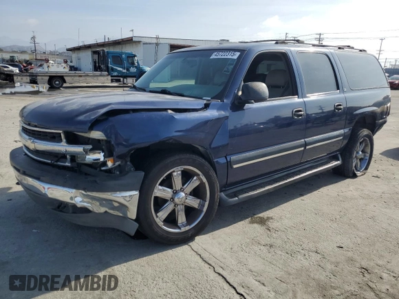 2001 Chevrolet Suburban LS with VIN 1GNEC16T91J216601, listed as a Copart auction lot 45722315 with 0 mi miles and Salvage Title. Bid and sale history available at carsss.com. Image 1.
