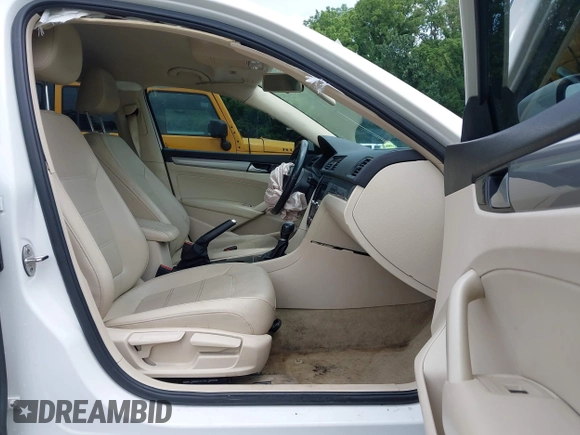 2015 Volkswagen Passat S with VIN 1VWAS7A35FC111535, listed as a IAAI auction lot 42438546 with 176,681 mi miles and . Bid and sale history available at DreamBid. Image 5.