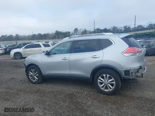 2015 Nissan Rogue SV with VIN KNMAT2MVXFP519053, listed as a IAAI auction lot 41839774 with 136,895 mi miles. Bid and sale history available at carsss.com. Image 14.