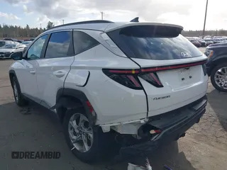 2023 Hyundai Tucson SEL with VIN 5NMJBCAE1PH284047, listed as a IAAI auction lot 41658005 with 16,521 mi miles. Bid and sale history available at carsss.com. Image 3.