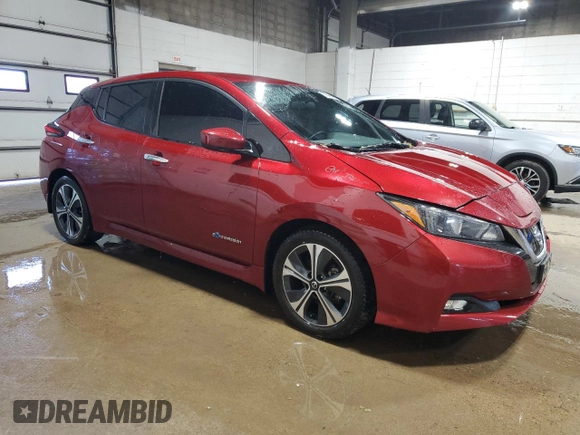2018 Nissan LEAF SV с VIN 1N4AZ1CP7JC305400, выставлен на аукционе Copart как лот 57545495 с пробегом 73 363 миль миль и Списание • Salvage title. История ставок и продаж доступна на DreamBid. Изображение 4.
