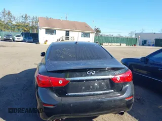 2014 Infiniti Q50 Hybrid Sport with VIN JN1AV7AP9EM691834, listed as a IAAI auction lot 41703454 with Not Provided miles and . Bid and sale history available at DreamBid. Image 15.