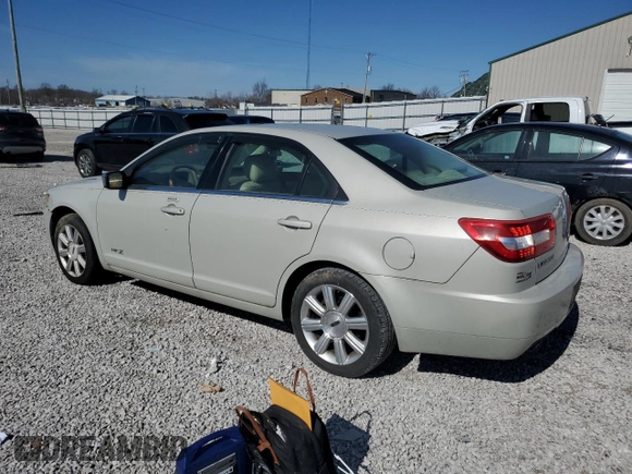 2007 Lincoln MKZ z VIN 3LNHM26TX7R612605, wystawiony jako Copart lot #46475475 z przebiegiem 204 122 mil mil oraz Szkoda całkowita • Salvage title. Historia ofert i sprzedaży dostępna na DreamBid. Obrazek 2.