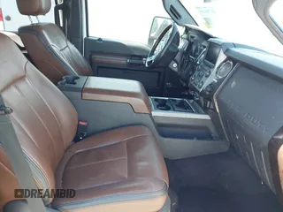 2015 Ford F-250 Lariat with VIN 1FT7W2BT4FED62506, listed as a IAAI auction lot 41796155 with 222,066 mi miles and . Bid and sale history available at DreamBid. Image 5.