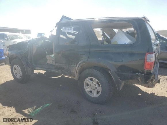 1999 Toyota 4Runner SR5 with VIN JT3HN86R6X0207175, listed as a Copart auction lot 49675265 with 161,329 mi miles and Salvage Title. Bid and sale history available at carsss.com. Image 2.