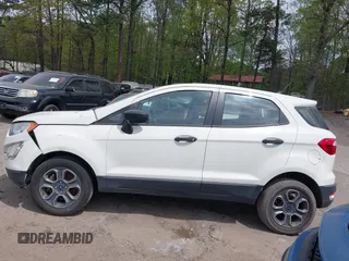2020 Ford EcoSport S with VIN MAJ3S2FE0LC366183, listed as a IAAI auction lot 41951752 with 115,037 mi miles. Bid and sale history available at carsss.com. Image 14.