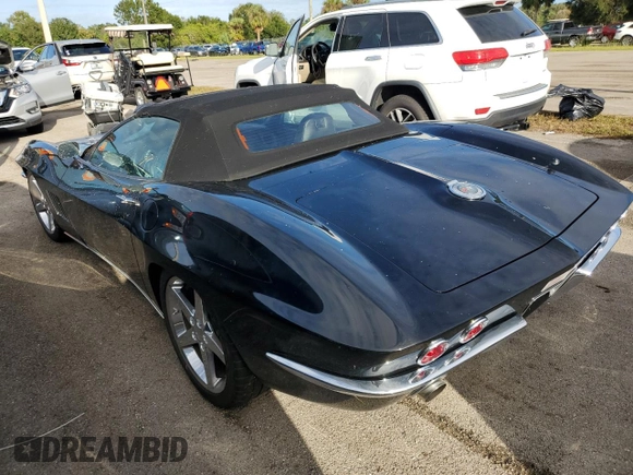2002 Chevrolet Corvette with VIN 1G1YY32G125106088, listed as a Copart auction lot 74765764 with 0 mi miles and Non Repairable. Bid and sale history available at carsss.com. Image 2.