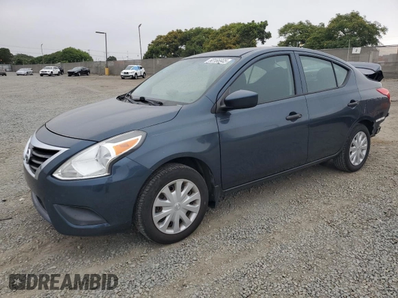 2017 Nissan Versa SV with VIN 3N1CN7AP0HL892075, listed as a Copart auction lot 60166935 with 67,660 mi miles and Salvage title. Bid and sale history available at DreamBid. Image 1.