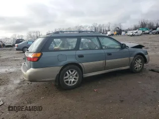 2001 Subaru Legacy Outback z VIN 4S3BH665017645702, wystawiony jako Copart lot #85477524 z przebiegiem 123 763 mil mil oraz Szkoda całkowita • Salvage title. Historia ofert i sprzedaży dostępna na DreamBid. Obrazek 3.