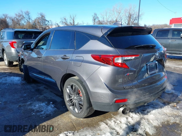 2019 Acura RDX w/A-Spec Pkg with VIN 5J8TC2H66KL028493, listed as a IAAI auction lot 41246651 with 136,713 mi miles. Bid and sale history available at carsss.com. Image 3.