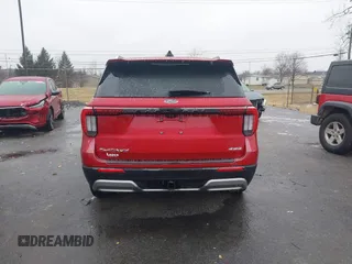 2025 Ford Explorer with VIN 1FMUK8HH3SGA46593, listed as a IAAI auction lot 41509990 with 2,290 mi miles and . Bid and sale history available at DreamBid. Image 16.