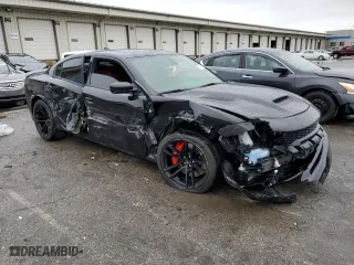 2021 Dodge Charger SRT Hellcat Redeye Widebody with VIN 2C3CDXL92MH614302, listed as a Copart auction lot 64551024 with 10,415 mi miles and Non Repairable. Bid and sale history available at carsss.com. Image 4.