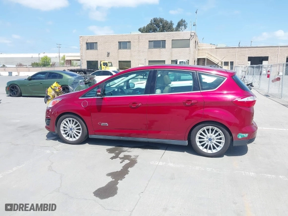 2014 Ford C-Max Energi SEL with VIN 1FADP5CU6EL502547, listed as a IAAI auction lot 42057583 with 83,026 mi miles. Bid and sale history available at carsss.com. Image 15.