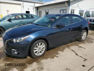 2016 Mazda 3 i Touring with VIN JM1BM1V73G1342586, listed as a Copart auction lot 61641485 with 129,788 mi miles and Salvage title. Bid and sale history available at DreamBid. Image 1.