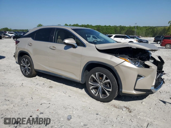 2019 Lexus RX with VIN 2T2ZZMCA7KC124750, listed as a Copart auction lot 51807195 with 92,709 mi miles and Salvage Title. Bid and sale history available at carsss.com. Image 4.