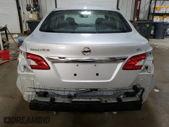 2015 Nissan Sentra SR with VIN 3N1AB7AP4FY332253, listed as a Copart auction lot 53729495 with 61,219 mi miles and Salvage Title. Bid and sale history available at DreamBid. Image 6.