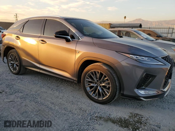 2020 Lexus RX with VIN 2T2YZMDA1LC231644, listed as a Copart auction lot 85543294 with 13,451 mi miles and Salvage Title. Bid and sale history available at carsss.com. Image 4.