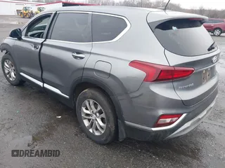 2020 Hyundai Santa Fe SE with VIN 5NMS2CAD2LH149343, listed as a IAAI auction lot 41507293 with 85,255 mi miles. Bid and sale history available at carsss.com. Image 3.