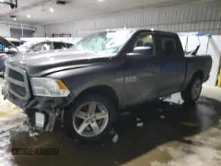 2018 Ram 1500 Express z VIN 3C6RR7KT3JG123406, wystawiony jako Copart lot #45912005 z przebiegiem 120 170 mil mil oraz Szkoda całkowita • Salvage title. Historia ofert i sprzedaży dostępna na DreamBid. Obrazek 1.