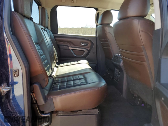 2017 Nissan Titan XD PRO-4X with VIN 1N6BA1F41HN575936, listed as a Copart auction lot 49919955 with 115,416 mi miles and Salvage Title. Bid and sale history available at carsss.com. Image 10.