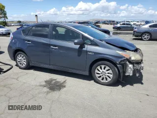 2012 Toyota Prius with VIN JTDKN3DP7C3025421, listed as a Copart auction lot 56576445 with 358,378 mi miles and Salvage title. Bid and sale history available at DreamBid. Image 4.