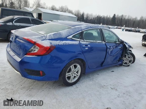 2021 Honda Civic Sedan EX with VIN 2HGFC2F71MH011724, listed as a Copart auction lot 88491315 with 96,000 mi miles and Salvage Title. Bid and sale history available at carsss.com. Image 3.