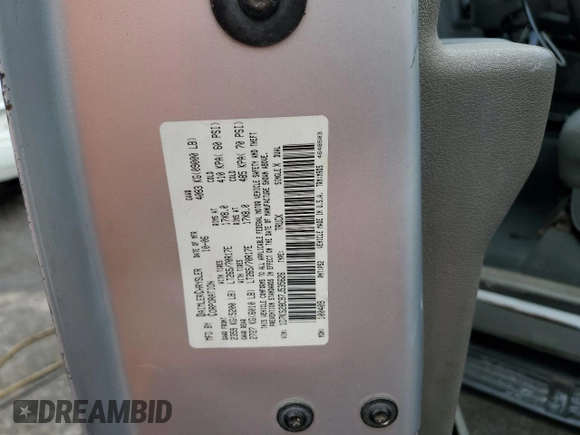 2007 Dodge Ram 2500 SLT with VIN 1D7KS28C97J535626, listed as a Copart auction lot 84511694 with 279,671 mi miles and Salvage Title. Bid and sale history available at carsss.com. Image 12.
