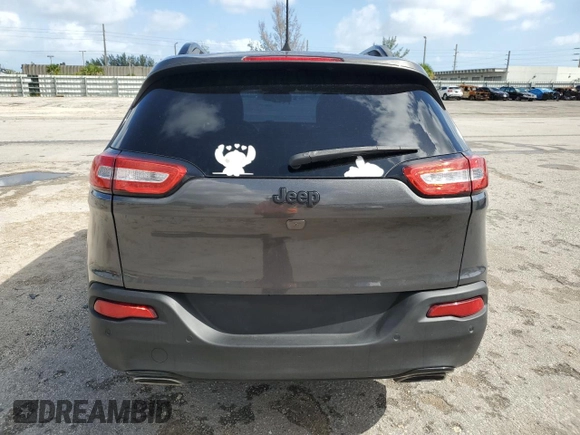2017 Jeep Cherokee Limited with VIN 1C4PJLDS1HW547439, listed as a Copart auction lot 79419404 with 126,314 mi miles and Salvage Title. Bid and sale history available at DreamBid. Image 6.