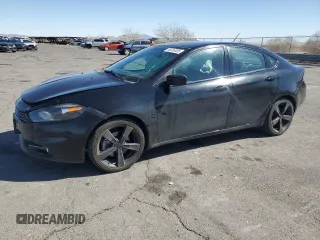 2014 Dodge Dart SXT with VIN 1C3CDFBBXED866408, listed as a Copart auction lot 46636885 with 169,333 mi miles and Salvage Title. Bid and sale history available at carsss.com. Image 1.