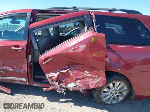 2015 Toyota Sienna Ltd with VIN 5TDDK3DC3FS112783, listed as a IAAI auction lot 41435212 with 62,793 mi miles. Bid and sale history available at carsss.com. Image 6.