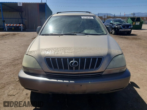 2003 Lexus RX 300 with VIN JTJHF10U730297070, listed as a Copart auction lot 52138185 with 200,510 mi miles and Salvage Title. Bid and sale history available at carsss.com. Image 5.