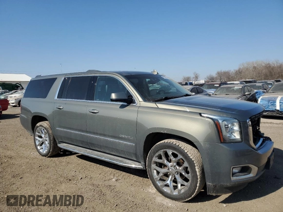 2017 GMC Yukon XL Denali with VIN 1GKS2HKJ8HR138713, listed as a Copart auction lot 48398095 with 170,066 mi miles and Salvage Title. Bid and sale history available at carsss.com. Image 4.