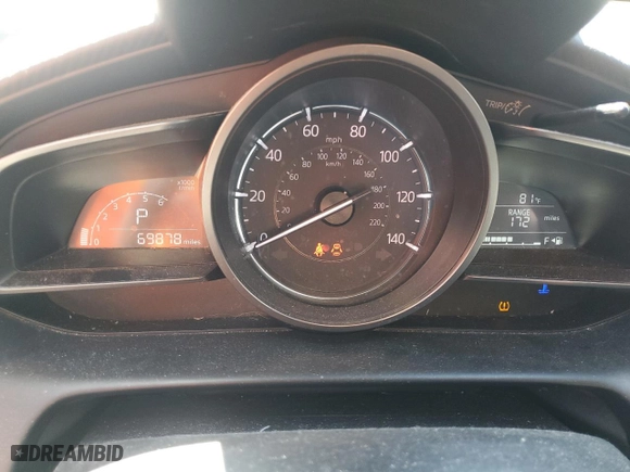 2019 Mazda CX-3 Sport with VIN JM1DKDB79K0432117, listed as a Copart auction lot 48534585 with 69,878 mi miles and Salvage Title. Bid and sale history available at carsss.com. Image 9.